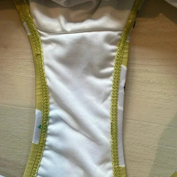 NWT Nani Mara swimwear set pocket bottoms Medium & Mara switch V crop Large - Picture 7 of 11